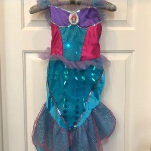 Mermaid costume - lights up and plays music